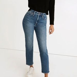 Madewell The Curvy Perfect Vintage Jean in Melgrove Wash
